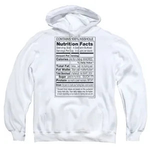 100% Asshole Mens Hoodie Black