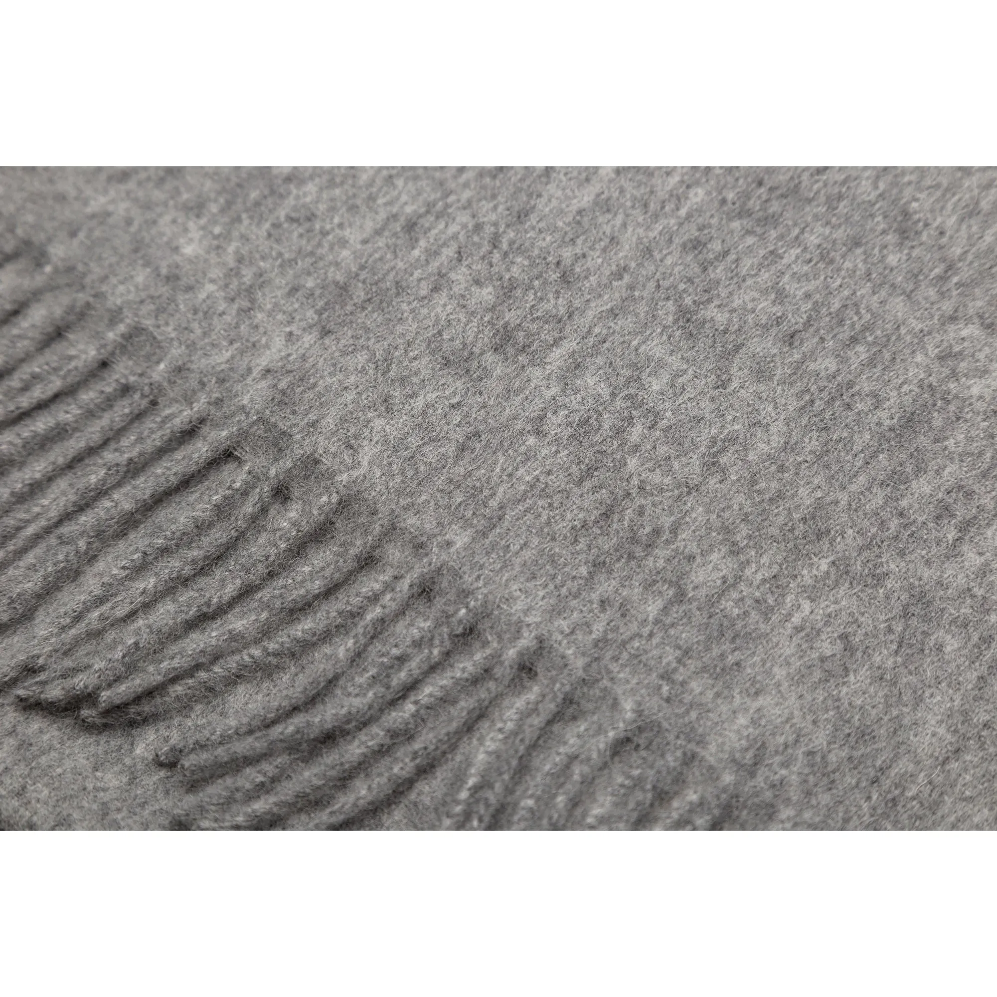 100% Wool Scarf Grey