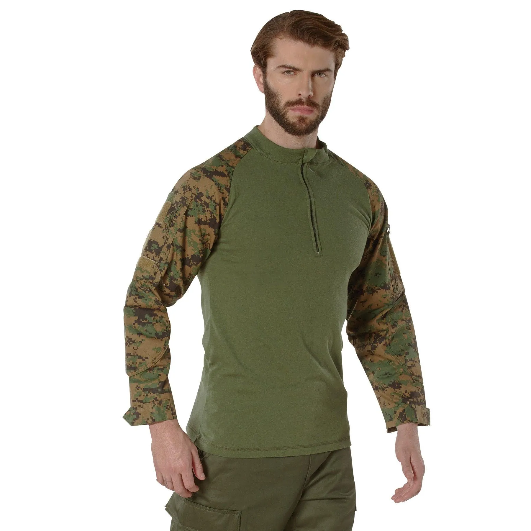 1/4 Zip Tactical Airsoft Combat Shirt by Rothco