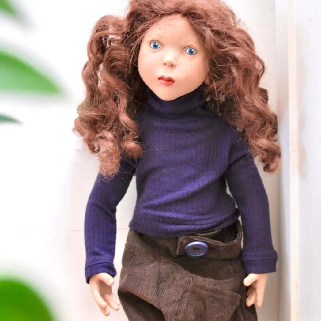 18” Dolls sweater sewing  pattern instant DIGITAL DOWNLOAD