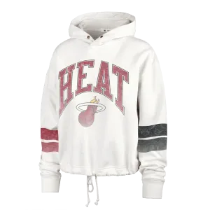 '47 Brand Miami HEAT Women's Crop Hoodie