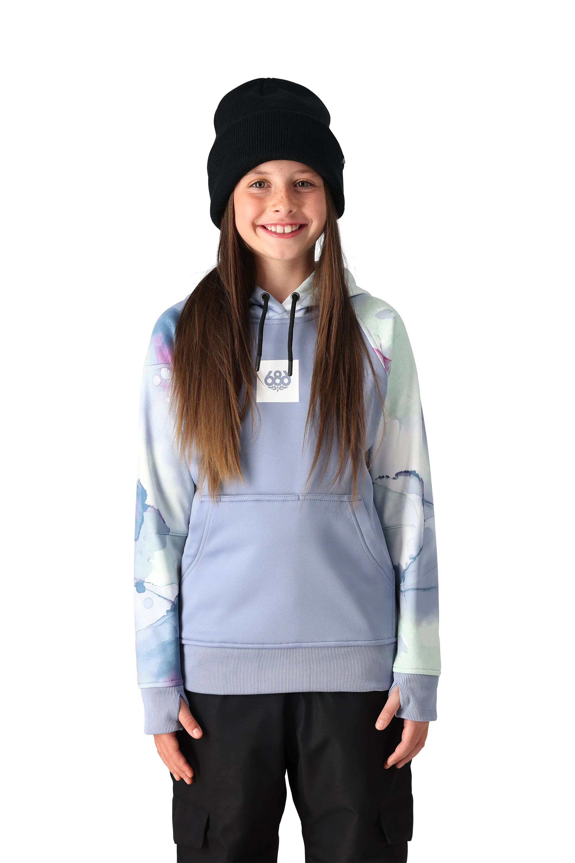 686 Girl's Bonded Fleece Pullover Hoody 2025