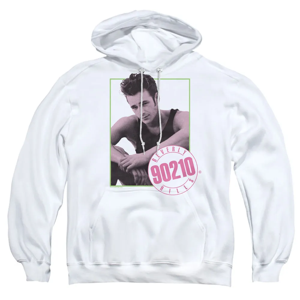 90210 Dylan Mens Hoodie White