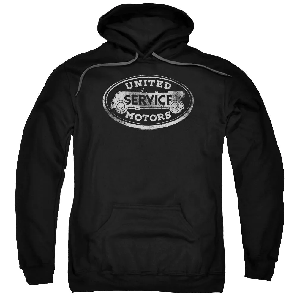 AC Delco United Motors Service Mens Hoodie Black