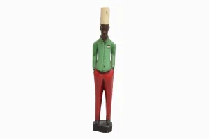 African wooden man No 6