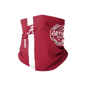 Alabama Crimson Tide NCAA 2020 Football National Champions Stitched Gaiter Scarf