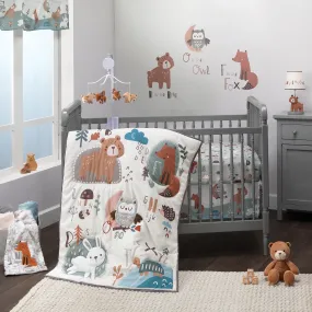 Animal Alphabet 3-Piece Crib Bedding Set