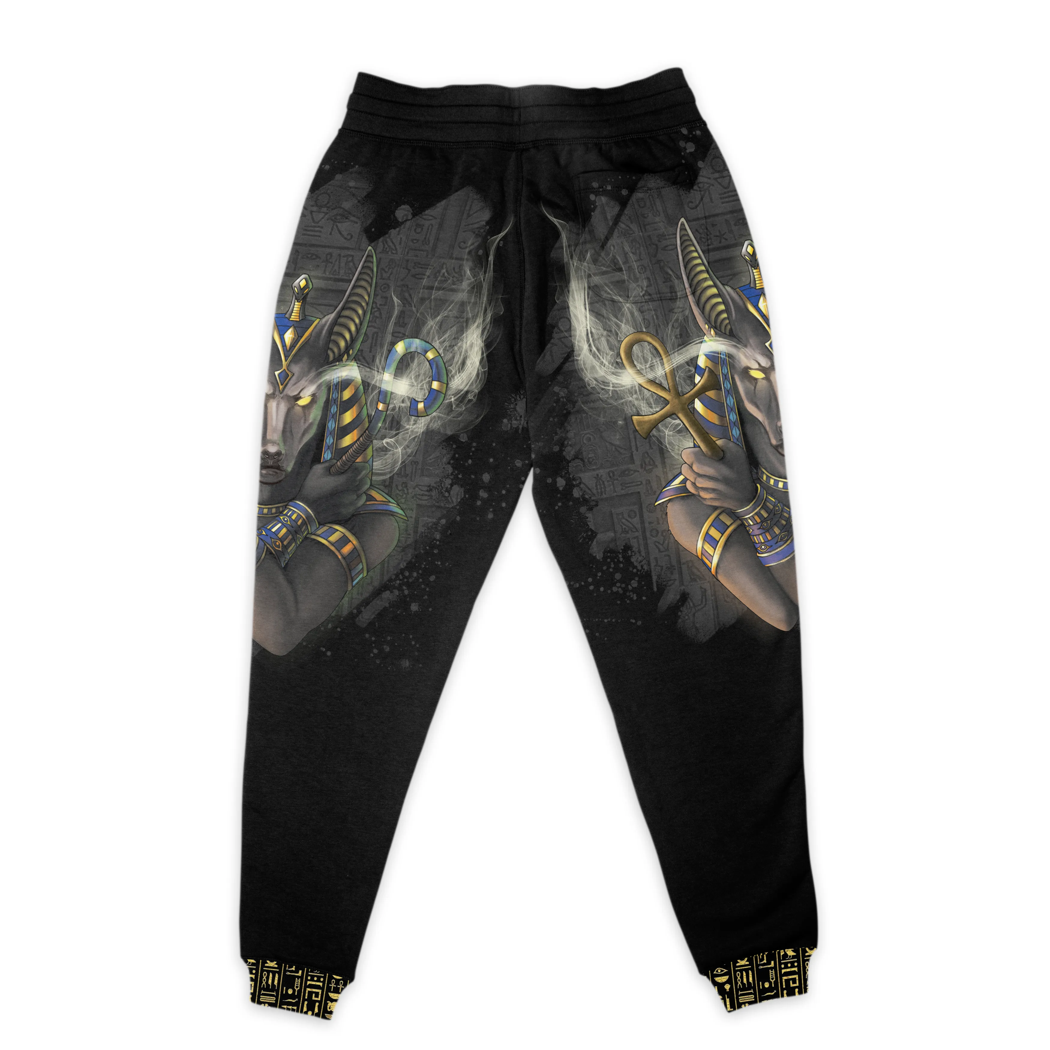 Anubis In Black All-over Hoodie and Joggers Set