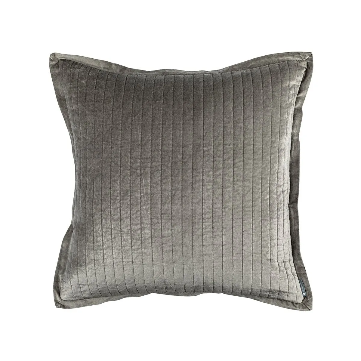 Aria Light Grey Velvet Bedding by Lili Alessandra