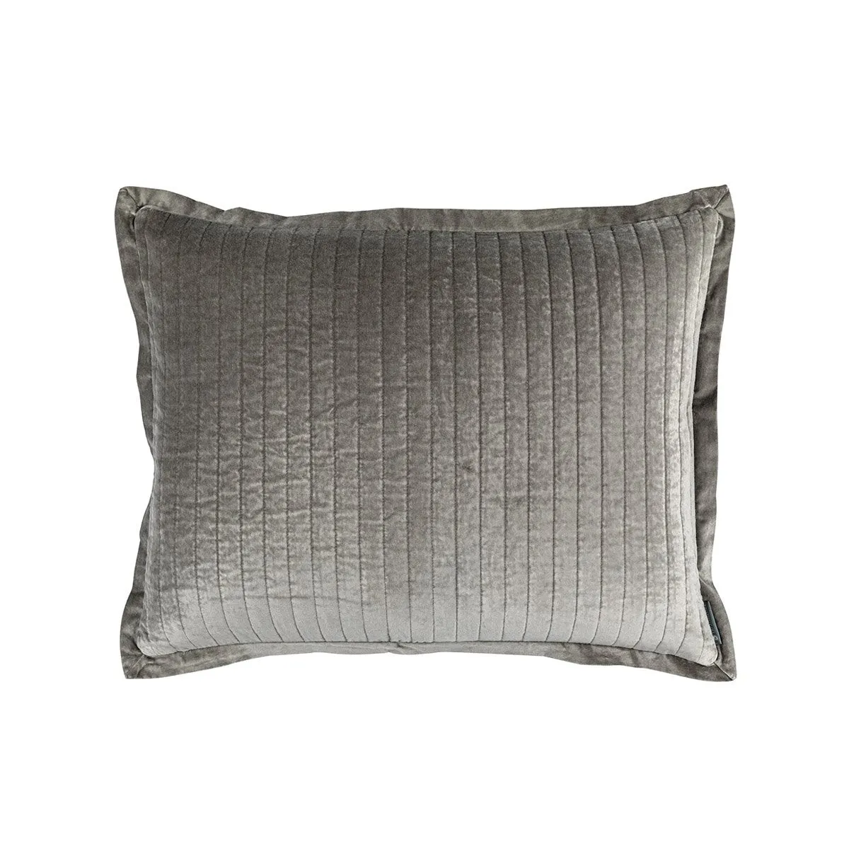 Aria Light Grey Velvet Bedding by Lili Alessandra