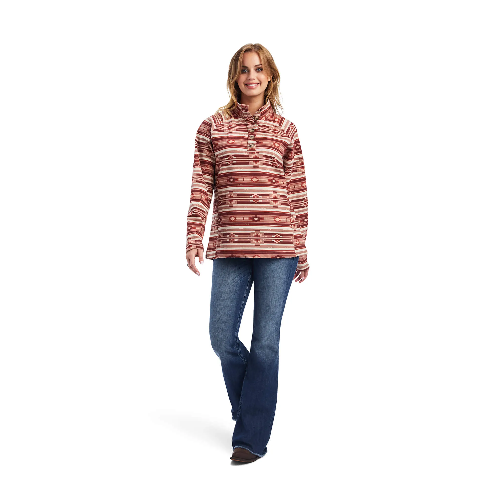 Ariat Women's REAL Southwest Spice Comfort Sweatshirt