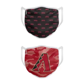 Arizona Diamondbacks MLB Clutch 2 Pack Face Cover