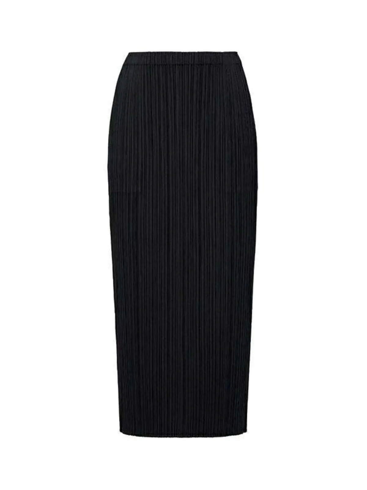 Basics Skirt in Black by Pleats Please Issey Miyake