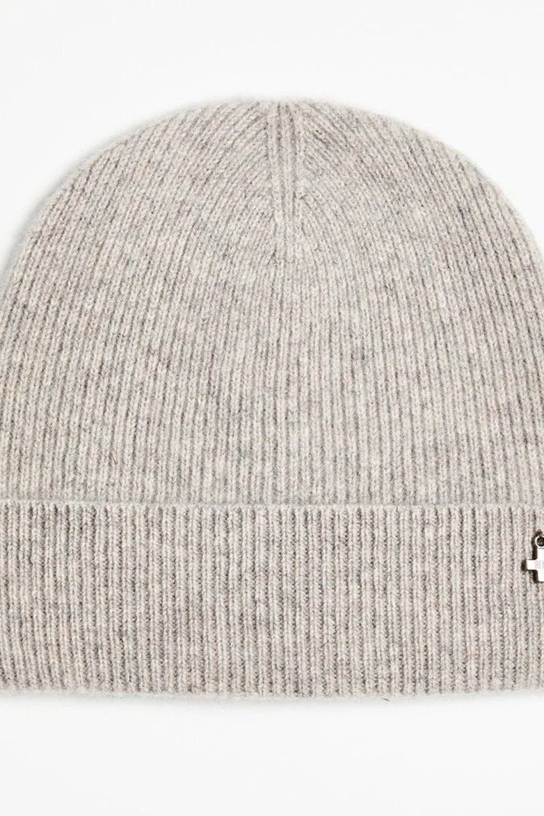   Beryll Cashmere Beanie | Pebble Gray