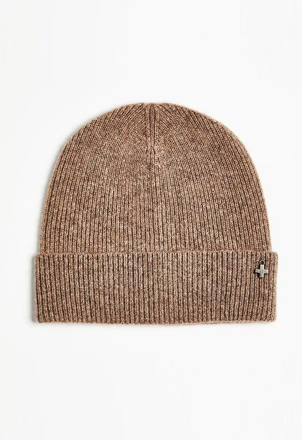   Beryll Cashmere Beanie | Sandy Gray