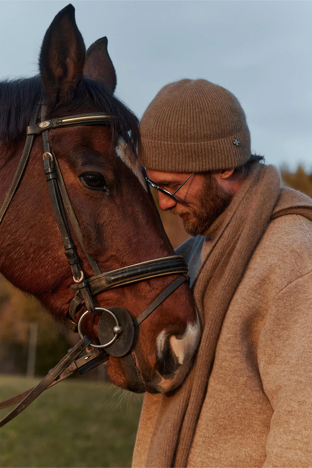   Beryll Cashmere Beanie | Sandy Gray