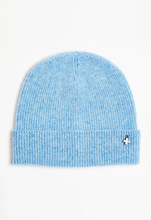   Beryll Cashmere Beanie | Sky Blue