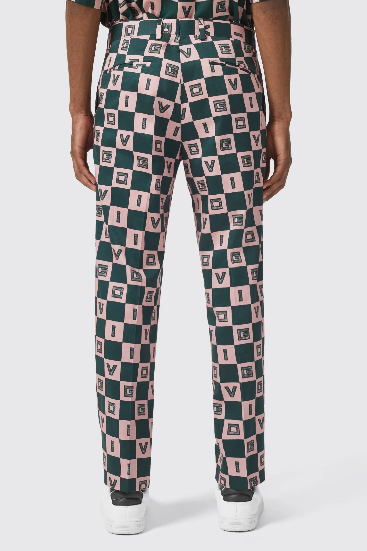 Bonucci Oversized Green Check Trouser - ARCHIVE