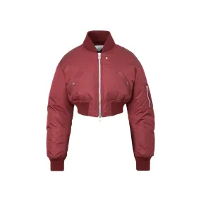 Bottega Veneta Cropped Bomber Jacket