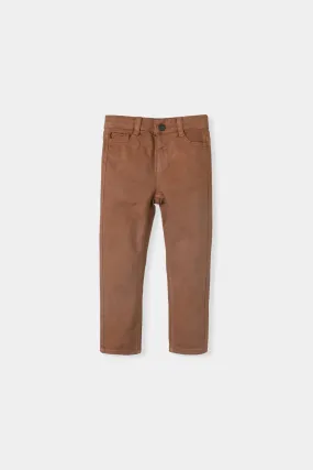 Boys Chino Pants - Brown