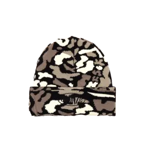 Bronze 56K - Camo Fleece Beanie - Snow