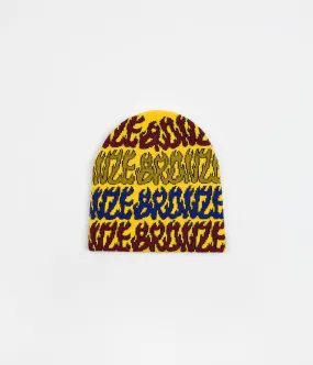 Bronze 56K Flame Beanie - Yellow