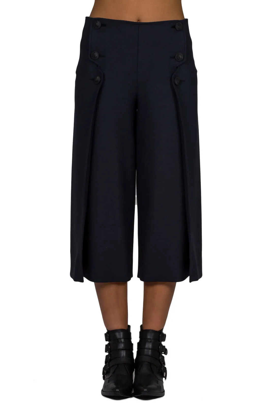 Button Front Trousers