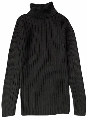 Buyer's Choice Sweater - Turtleneck Knit - Black - T122351