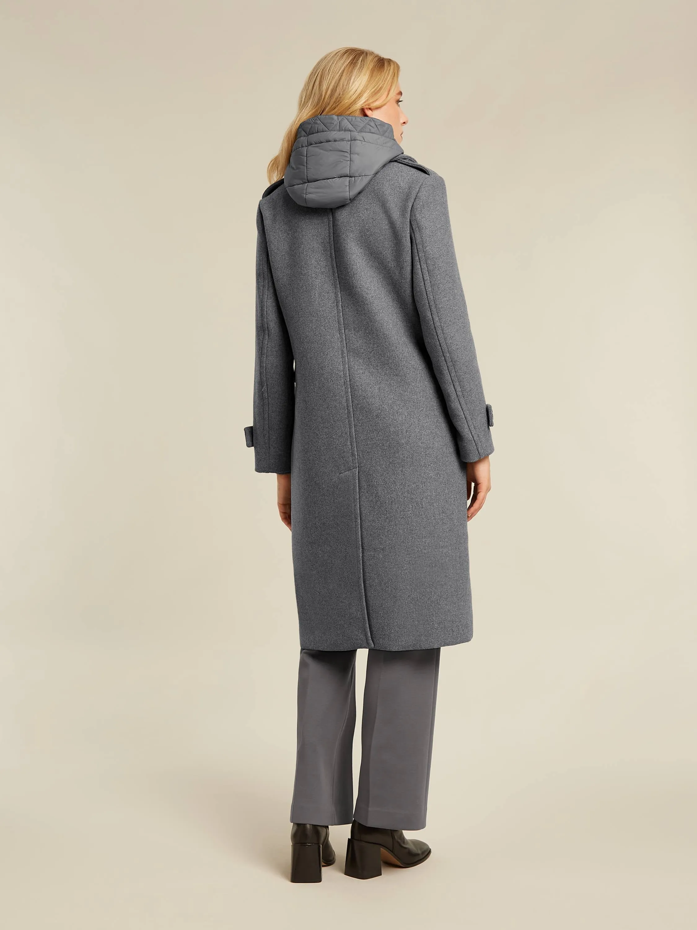 Cameron coat - Grey heather