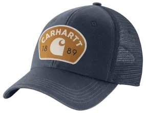 Carhartt 10634 Men's Canvas Mesh-Back 1889 Patch Cap