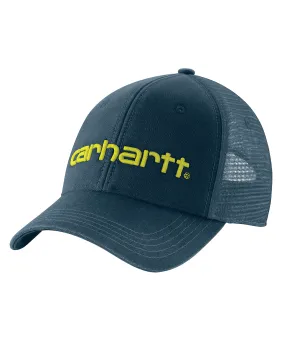 Carhartt Dunmore Mesh Back Logo Graphic Cap - Night Blue