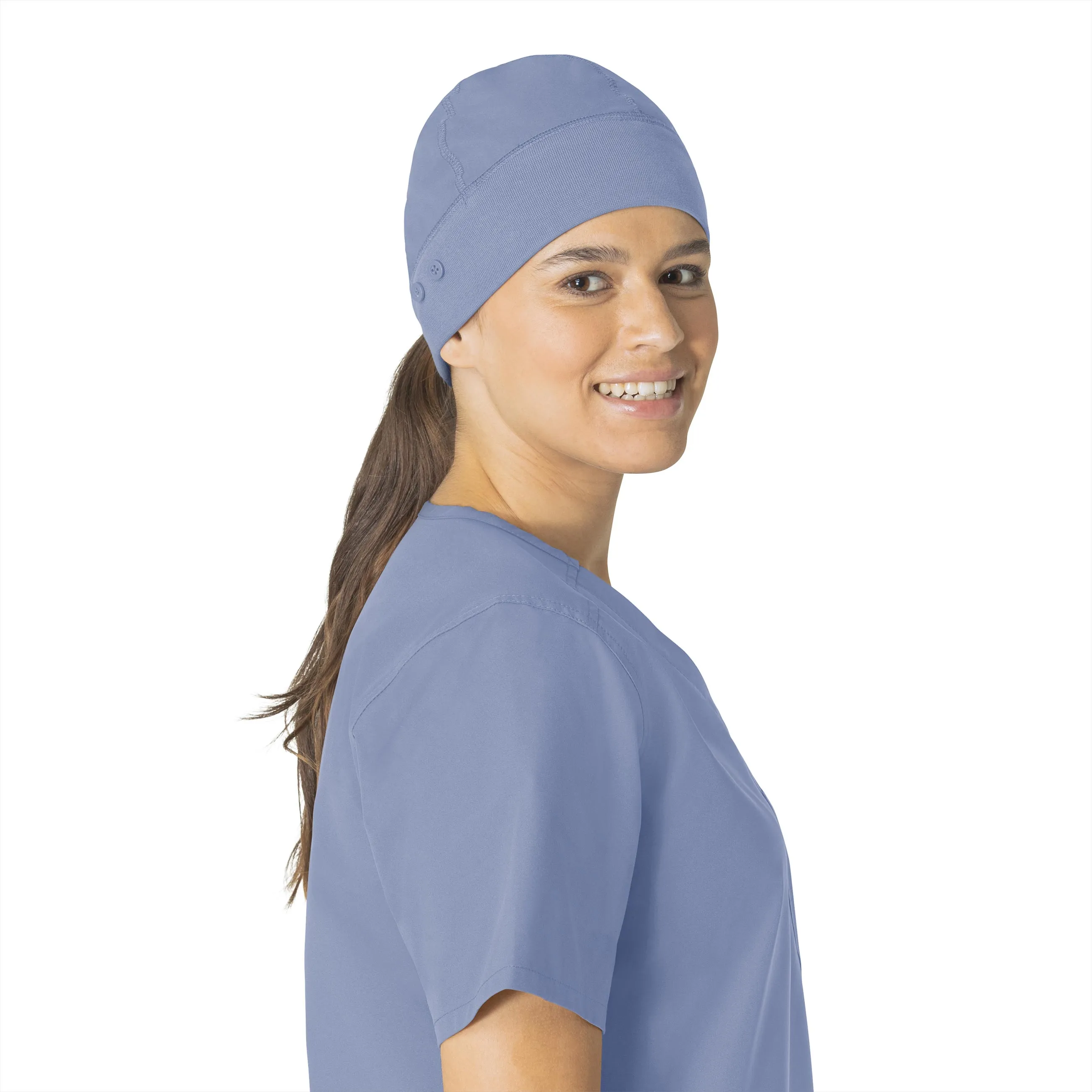 Carhartt Force Essentials Unisex Beanie Scrub Cap - Ceil Blue