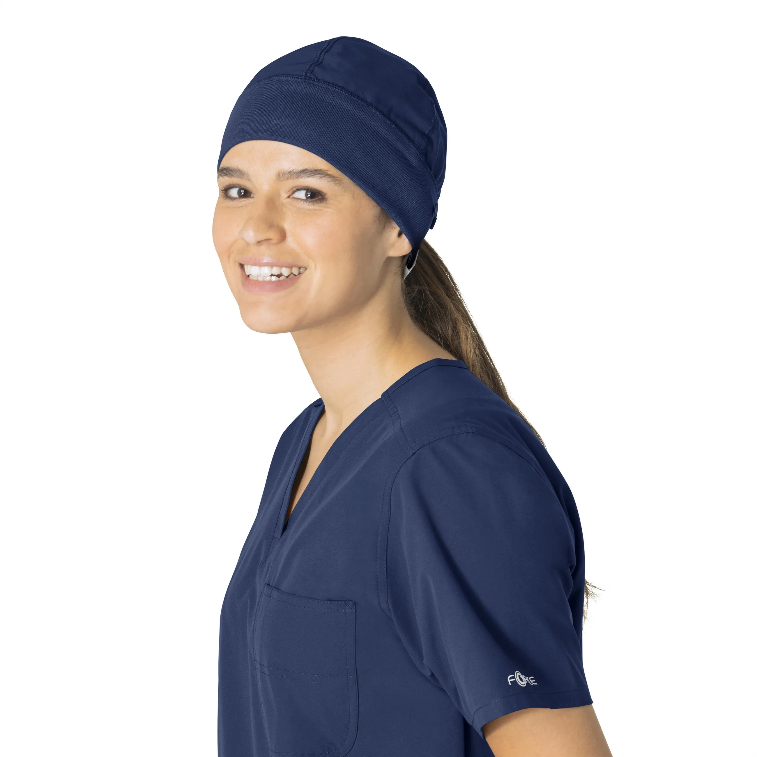 Carhartt Force Essentials Unisex Beanie Scrub Cap - Navy