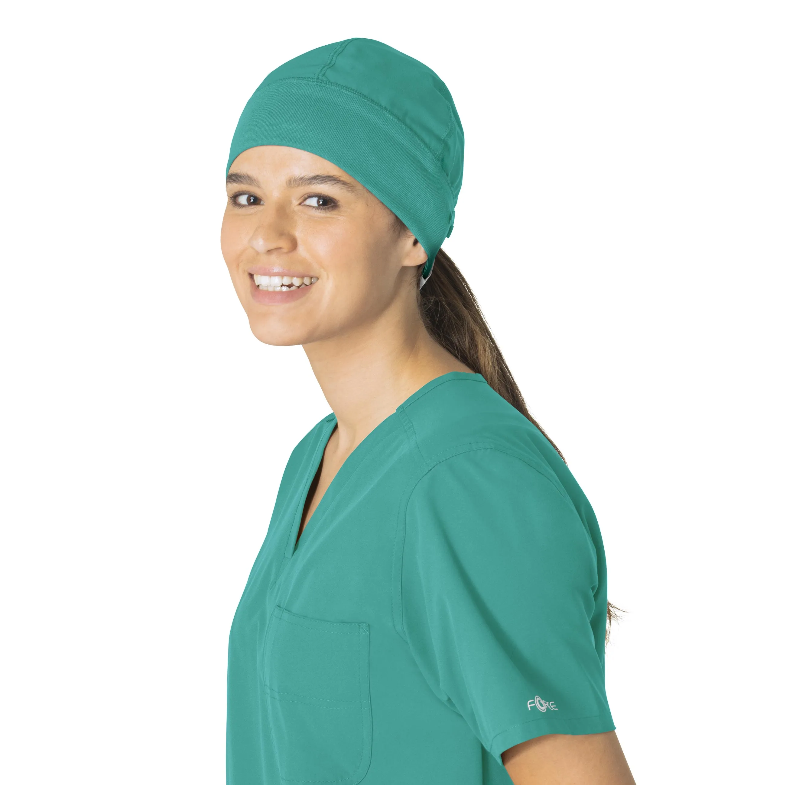 Carhartt Force Essentials Unisex Beanie Scrub Cap - Teal Blue