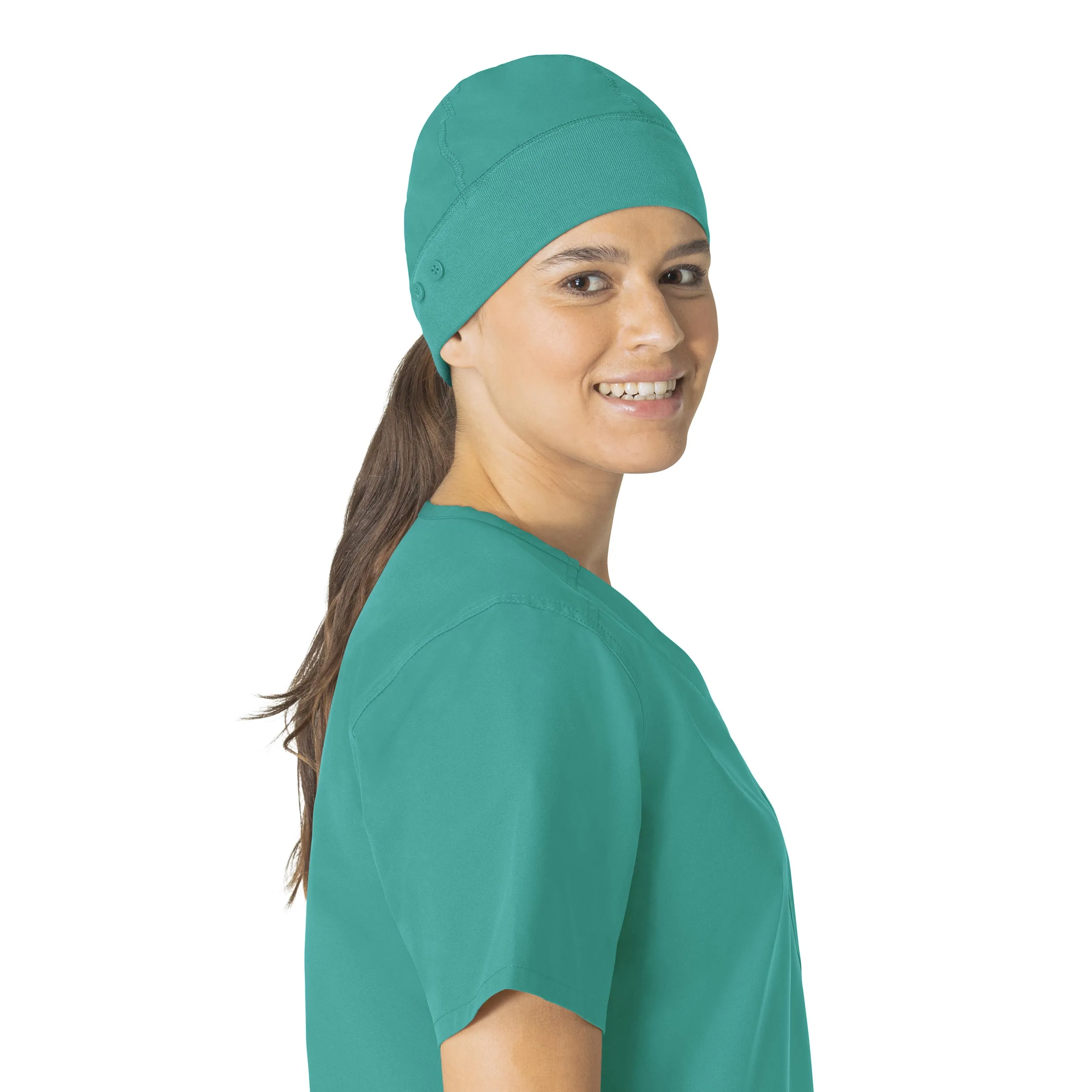 Carhartt Force Essentials Unisex Beanie Scrub Cap - Teal Blue