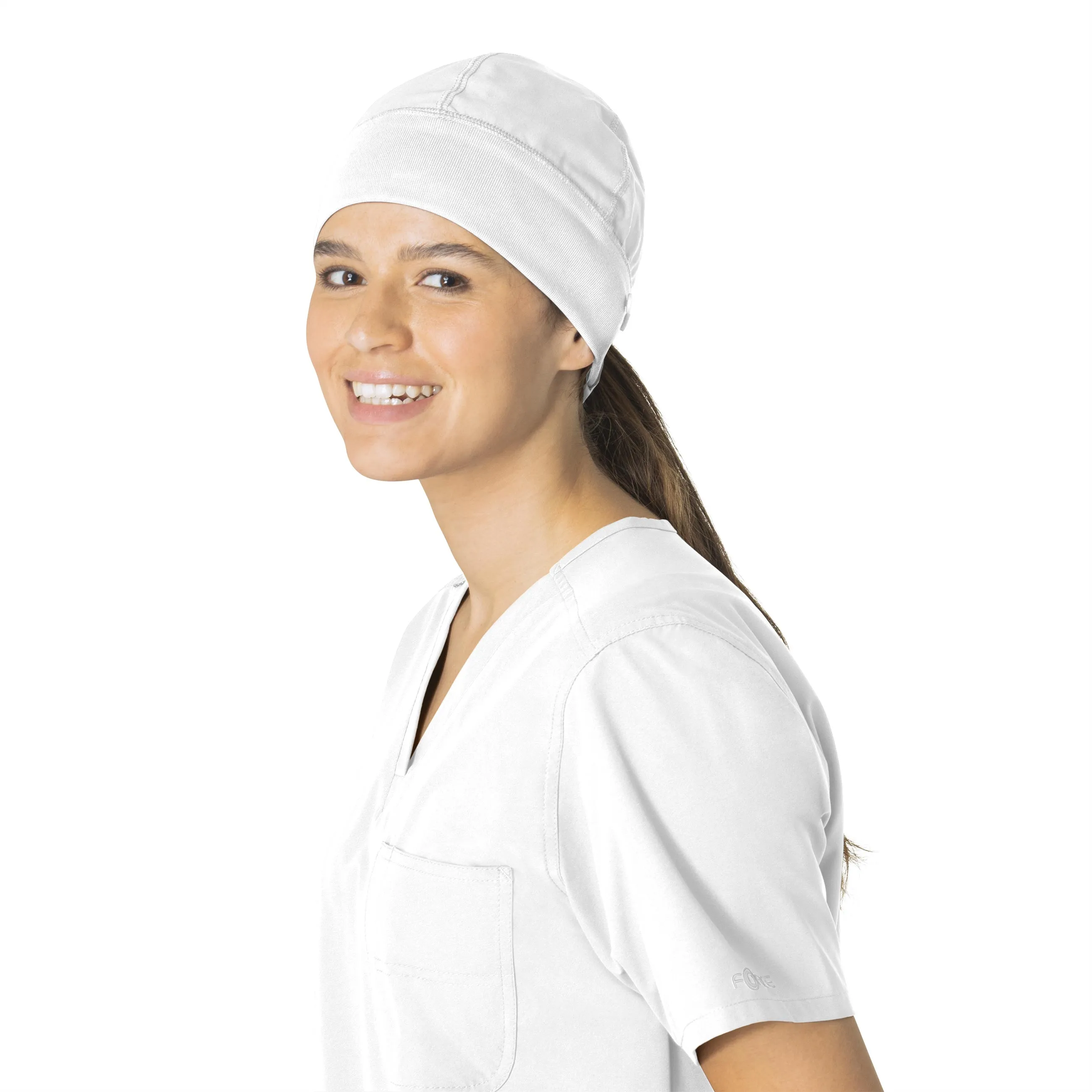 Carhartt Force Essentials Unisex Beanie Scrub Cap - White