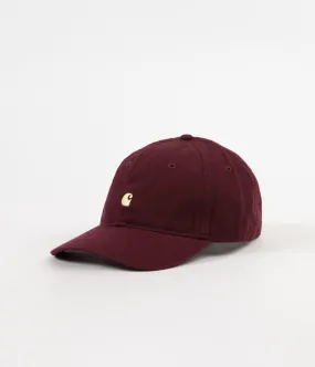 Carhartt Madison Logo Cap - Amarone / Beam