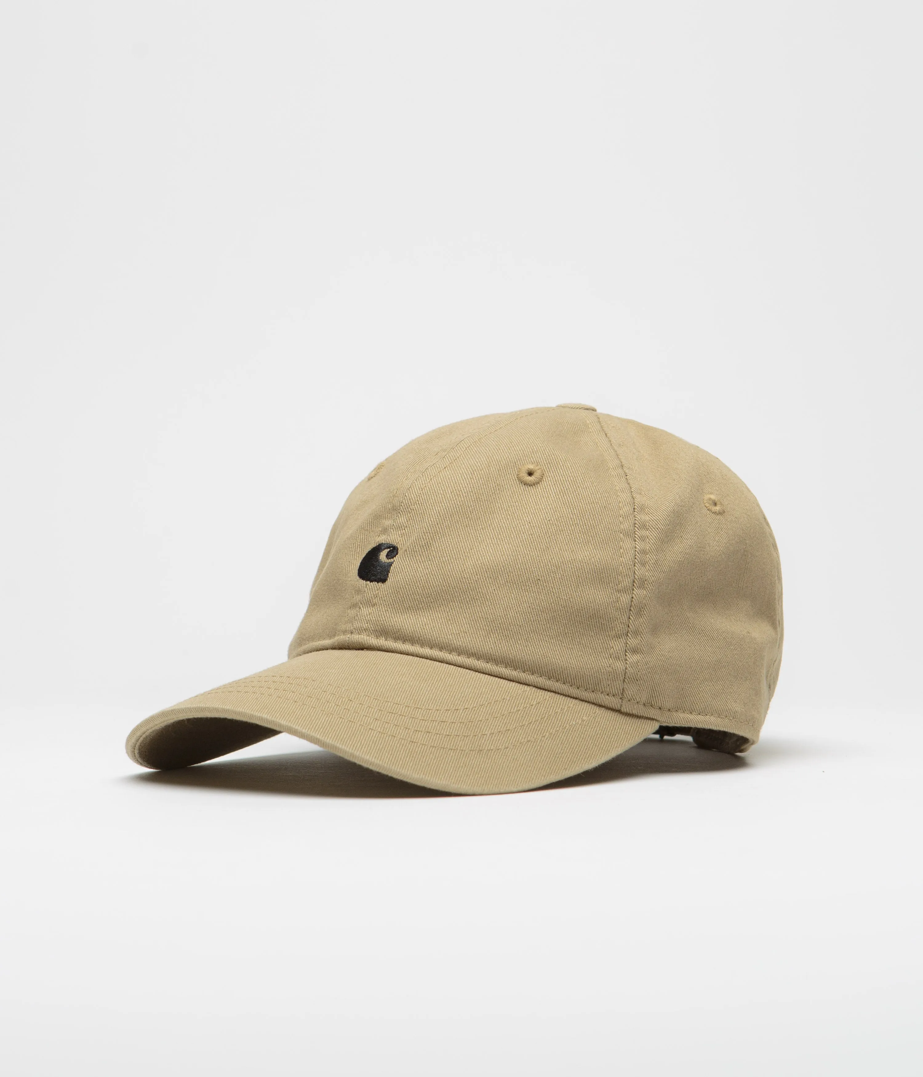 Carhartt Madison Logo Cap - Leather / Black