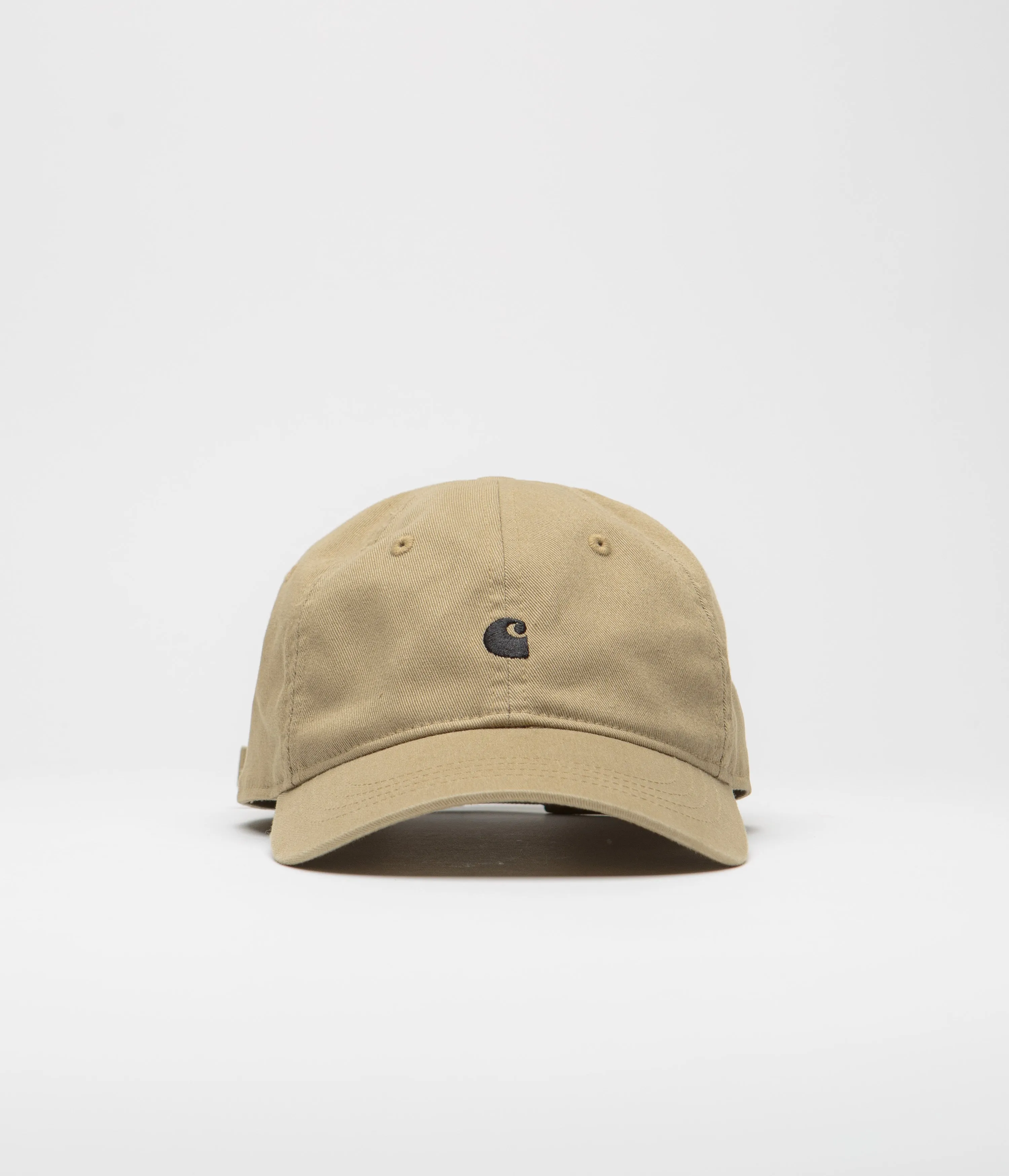 Carhartt Madison Logo Cap - Leather / Black