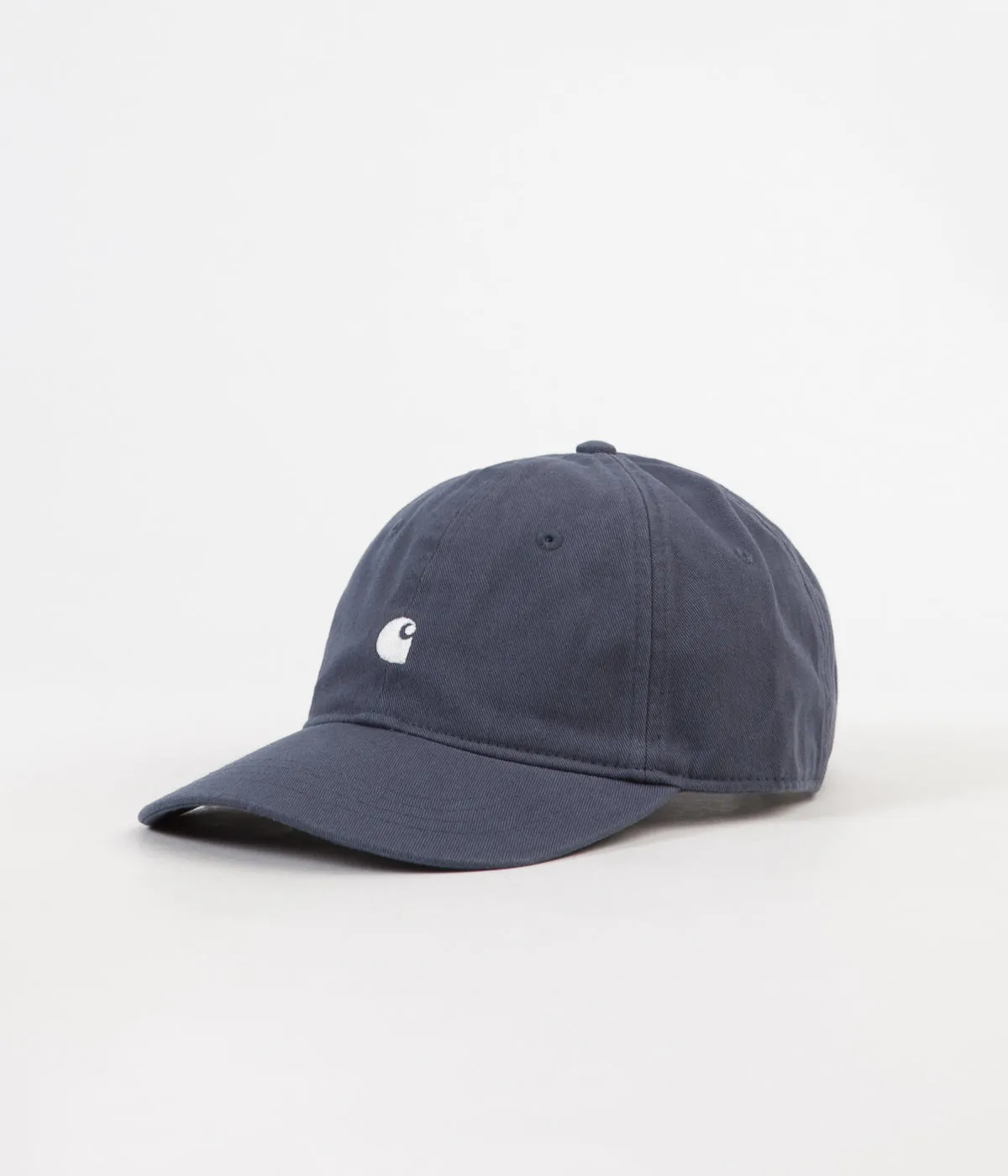 Carhartt Madison Logo Cap - Stone Blue / White