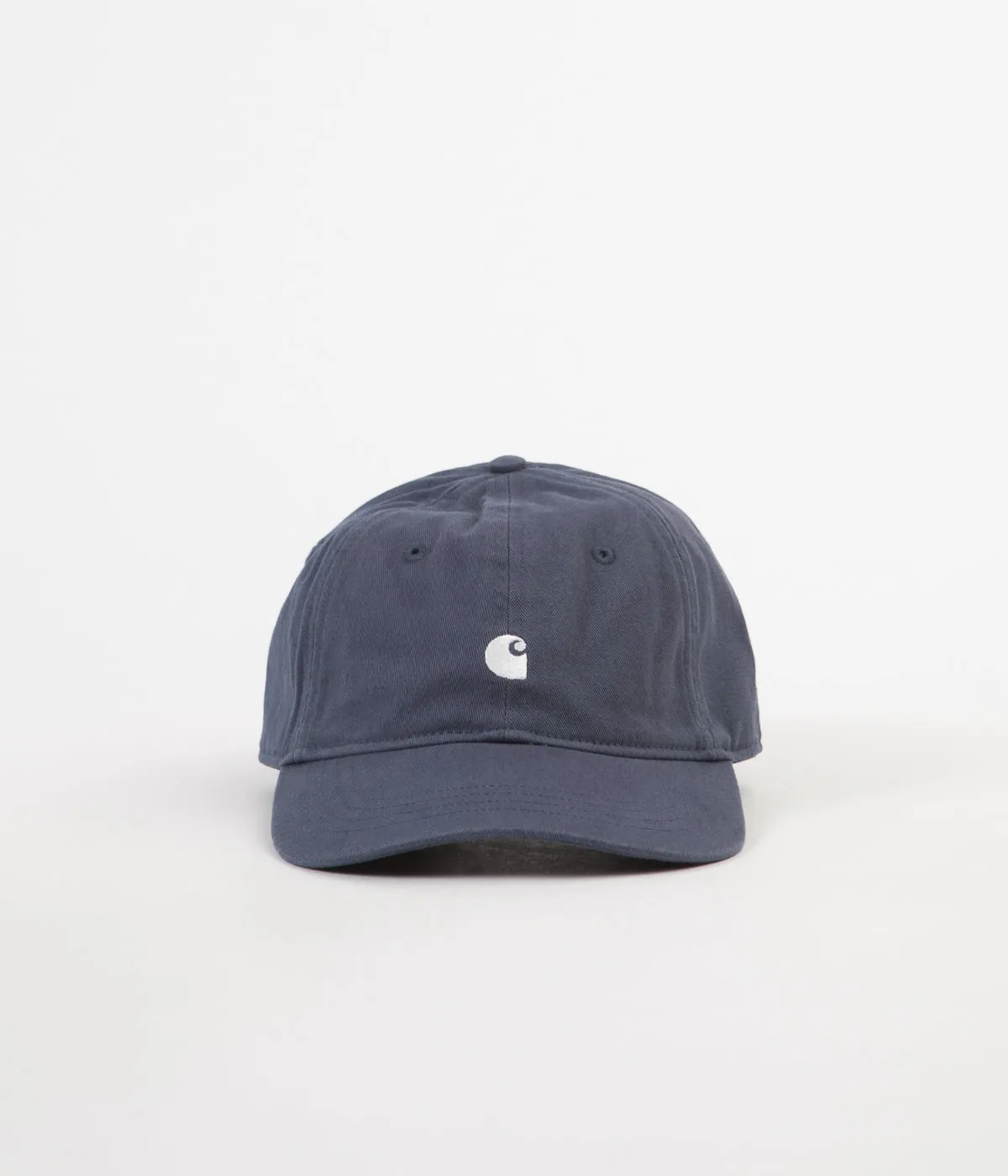 Carhartt Madison Logo Cap - Stone Blue / White