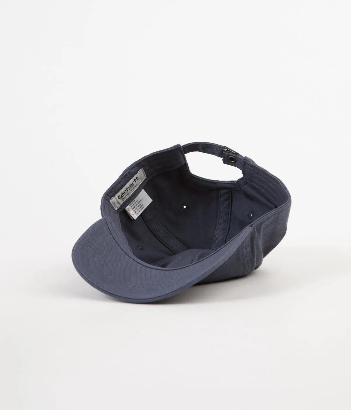 Carhartt Madison Logo Cap - Stone Blue / White