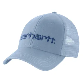 'Carhartt' Men's Canvas Mesh-Back Logo Graphic Cap - Alpine Blue