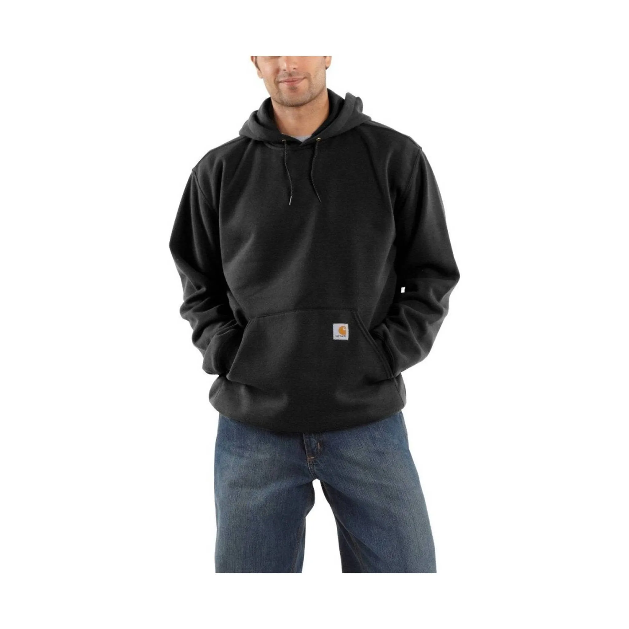 Carhartt Men's Hooded Pullover Midweight Sweatshirt - Black