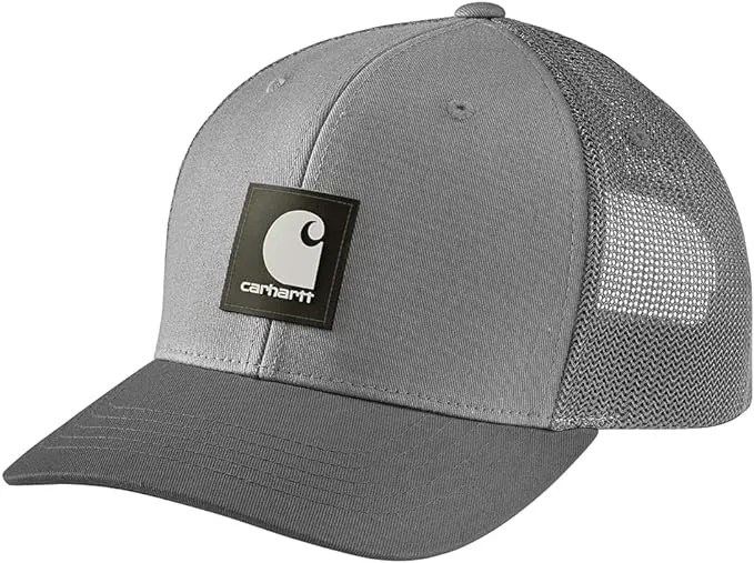 Carhartt Men's Rugged Flex Twill Mesh-Back Logo Patch Cap