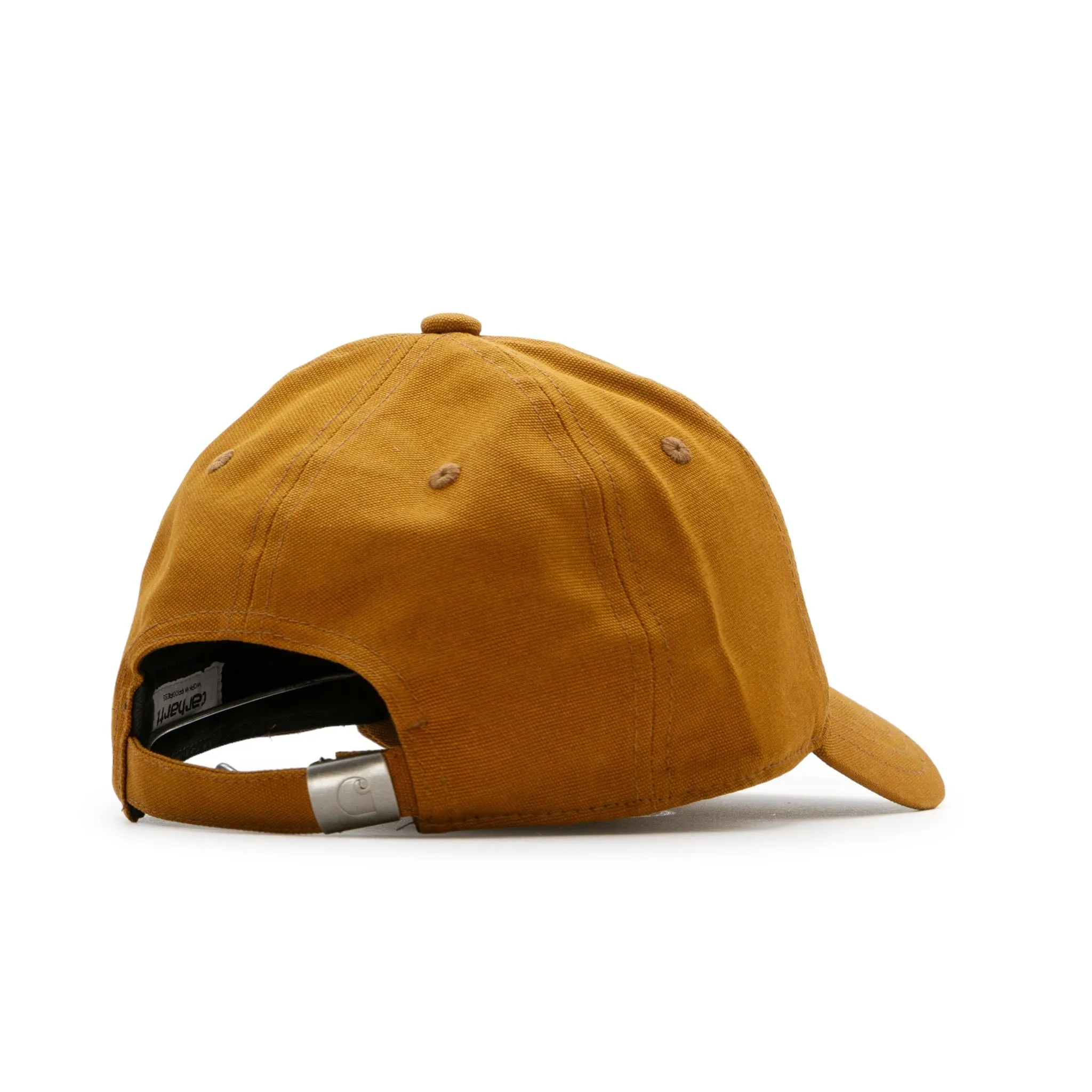 Carhartt WIP Canvas Script Cap - Deep H Brown/Black