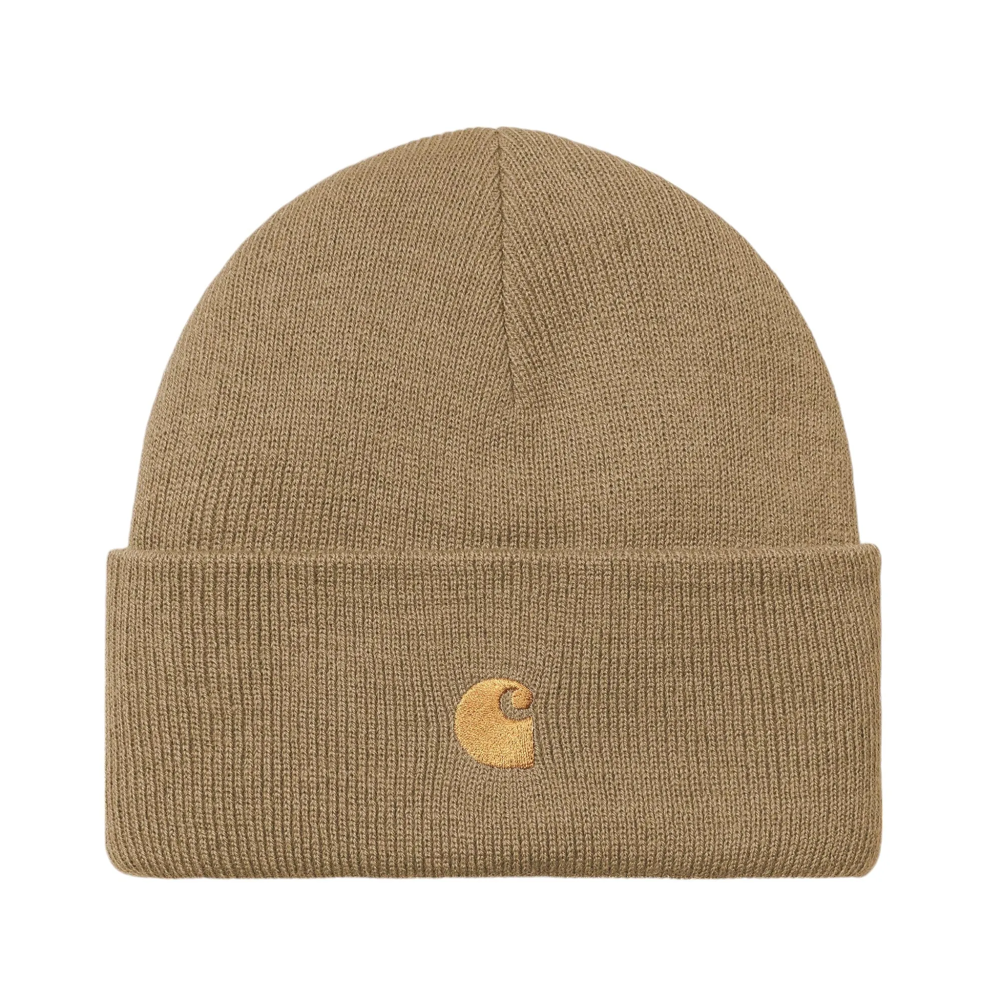 Carhartt WIP Chase Beanie - Peanut/Gold