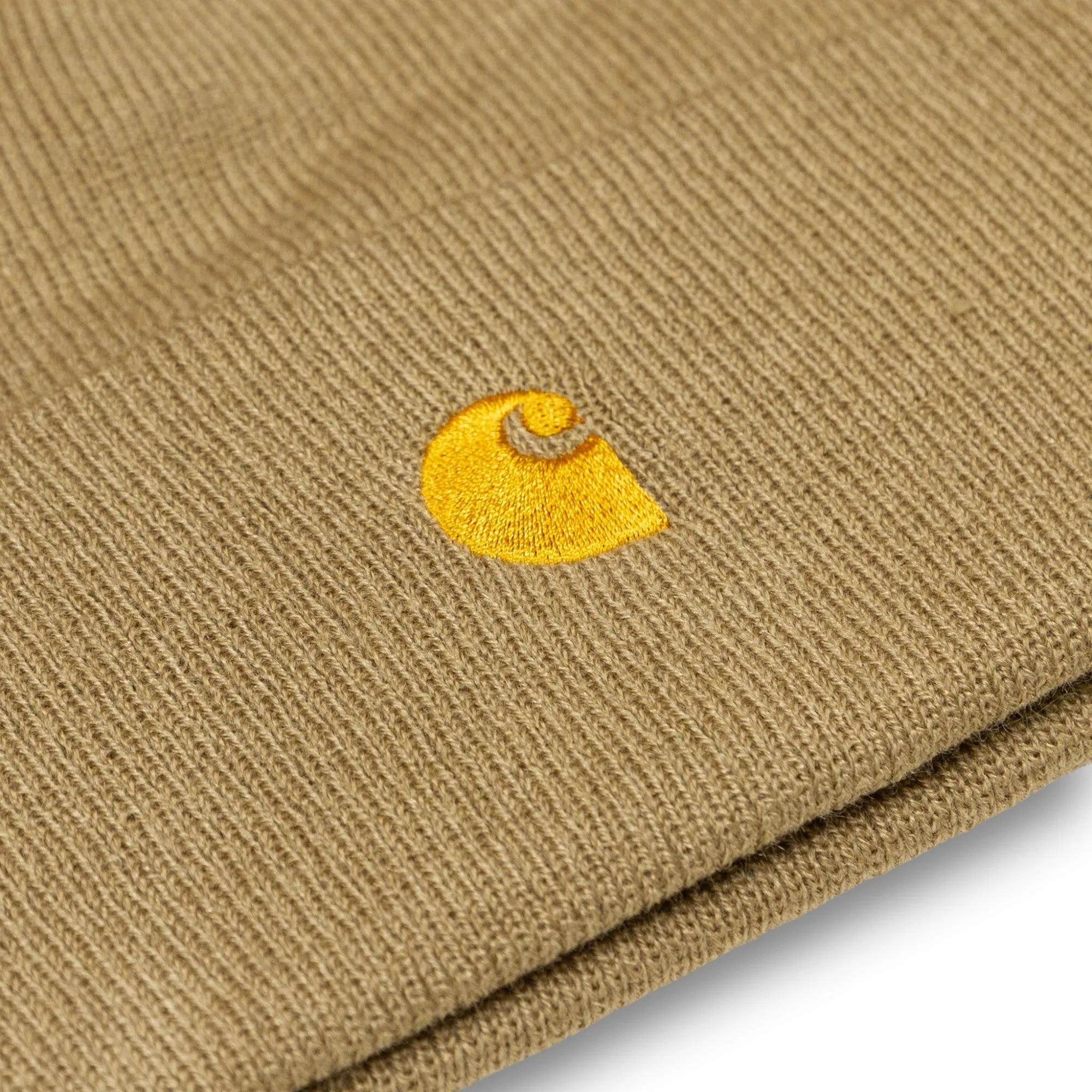 Carhartt WIP Chase Beanie - Peanut/Gold