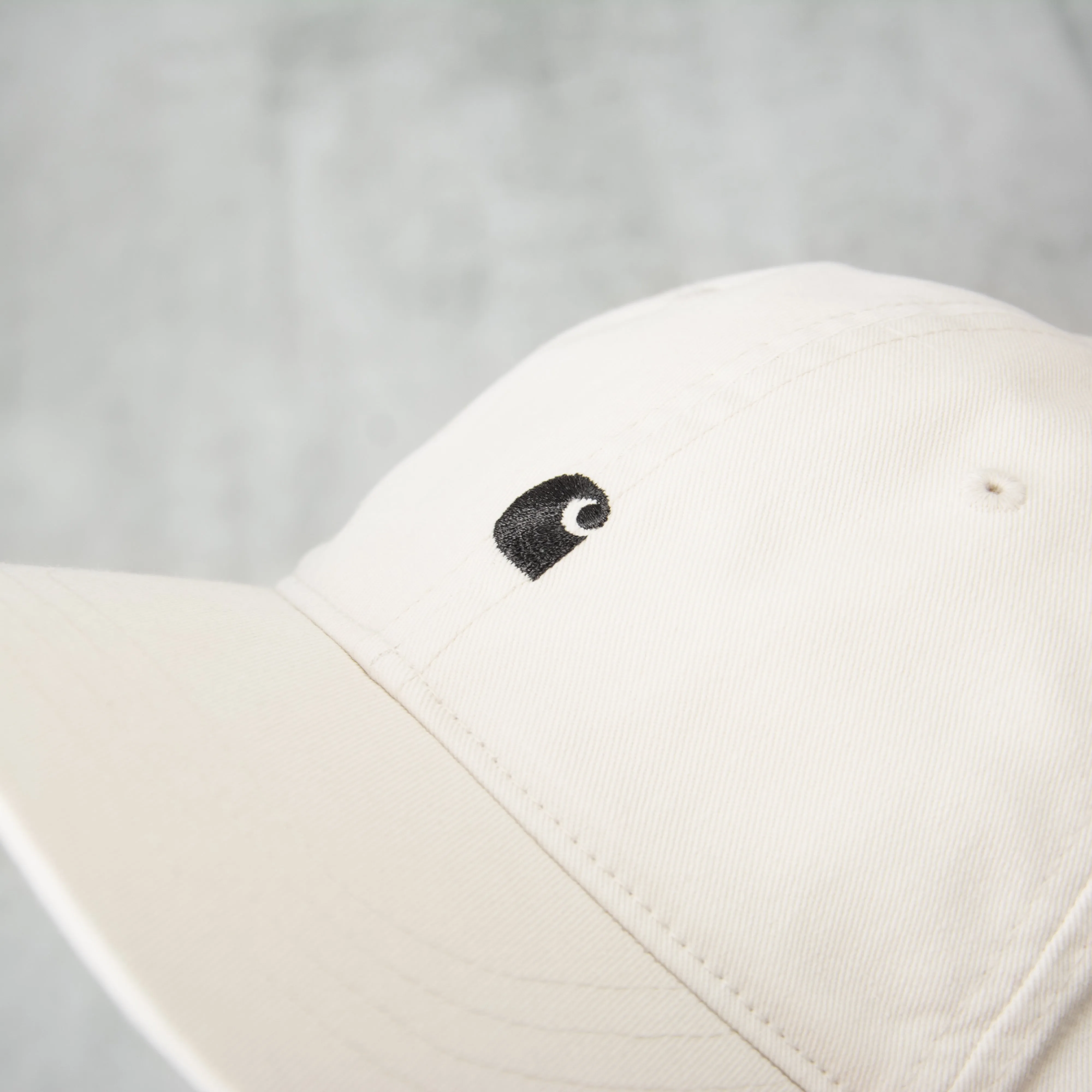 Carhartt WIP Madison Logo Cap - Wax / Black