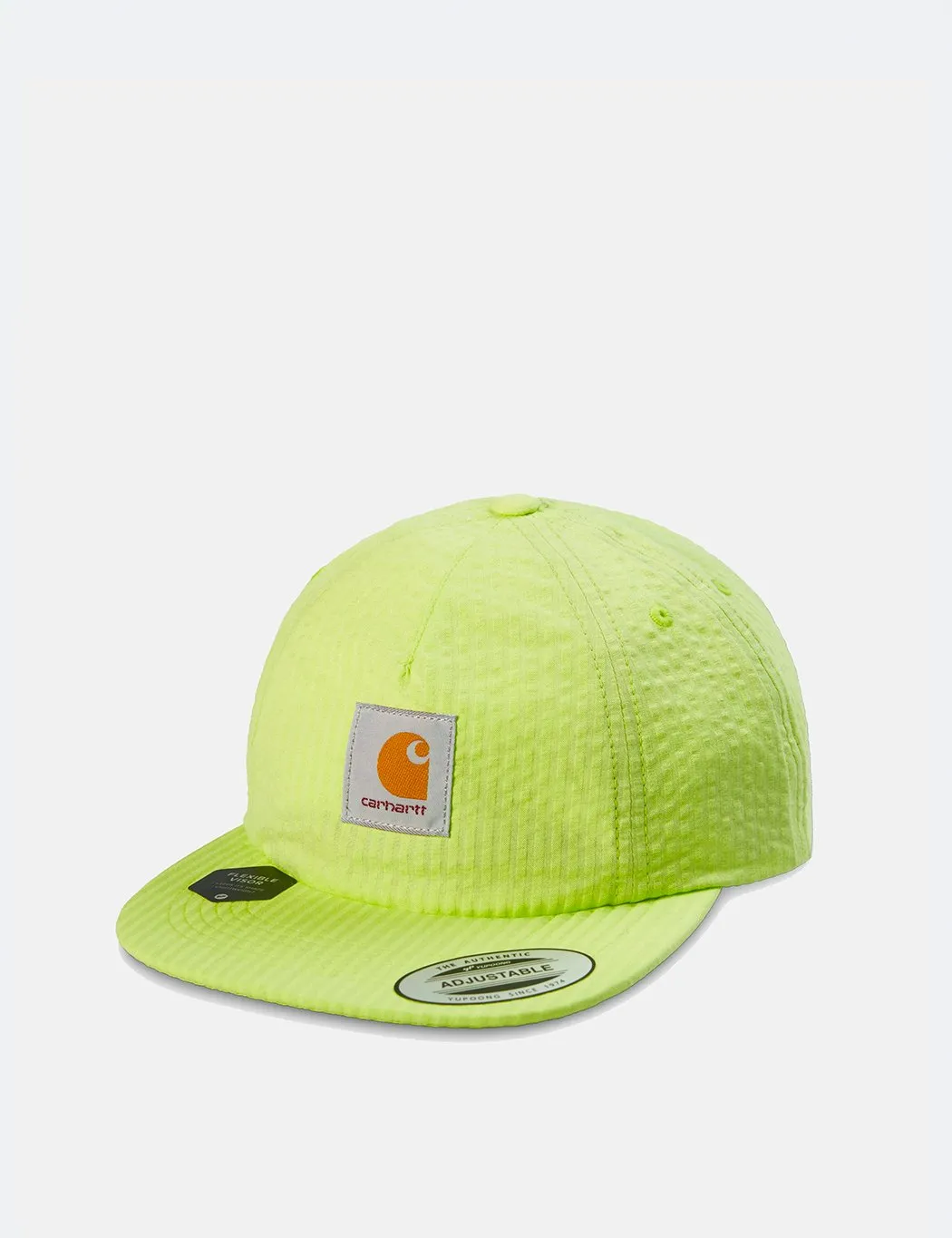 Carhartt-WIP Southfield Cap (Seersucker) - Lime Green